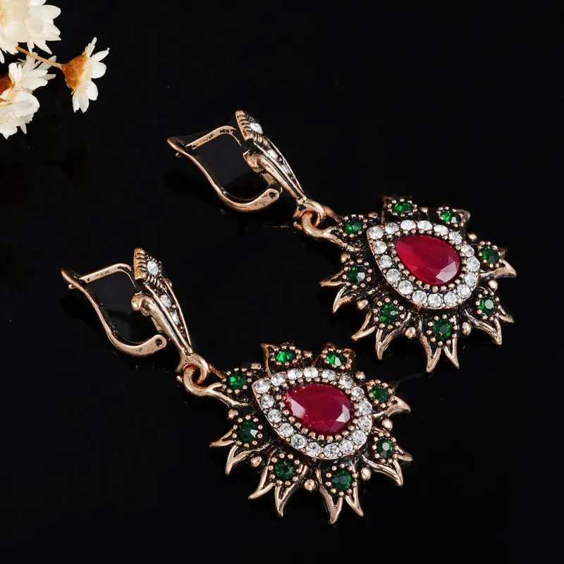 2016 Модные Винтажные Элегантные Роскошные Красивые Висячие серьги модные