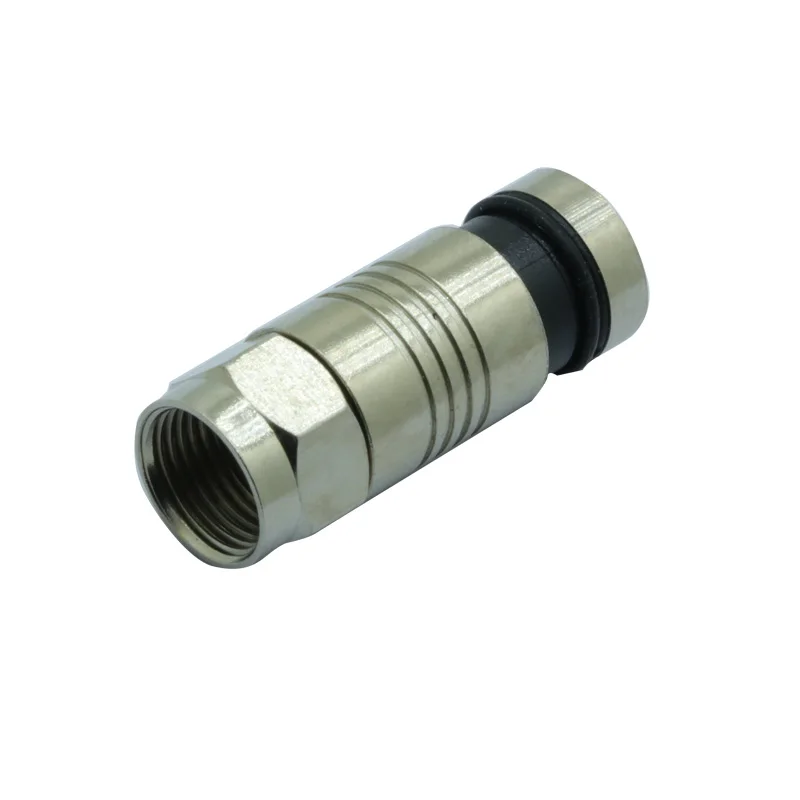 Водонепроницаемый компрессионный соединитель F 10 шт./лот RG6 RG59 Кабель адаптер