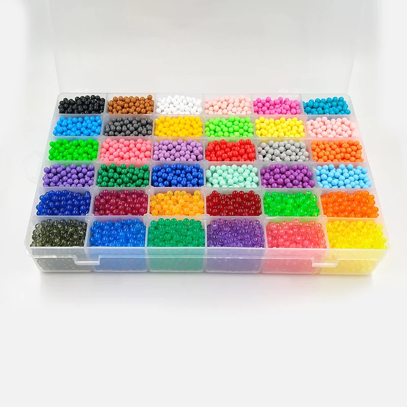 12000 шт. головоломки DIY игрушки Монтессори 5 мм бусины Кольцо пополнения для детей