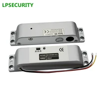 lpsecurity dc12v with timer fail safe electric drop bolt lock for door access control lock door exposed installation