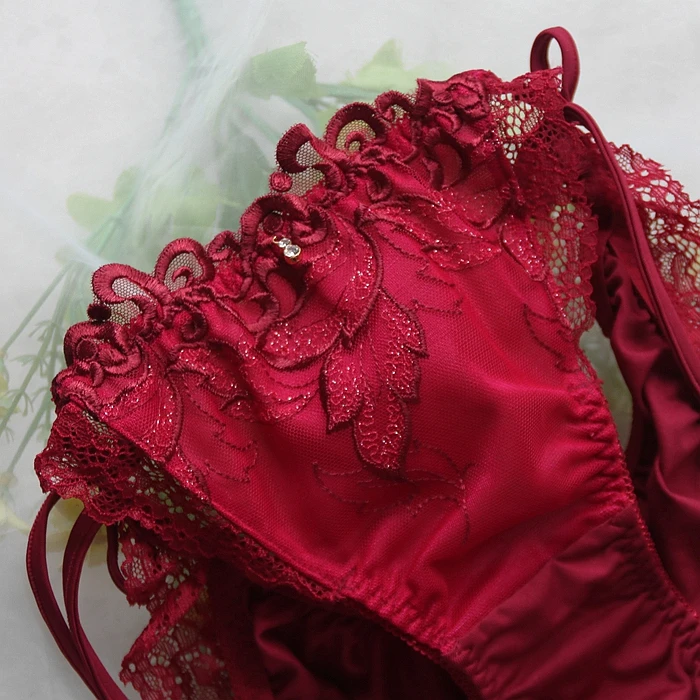 Женские сексуальные трусики с низкой талией женские молочное шелковое белье со