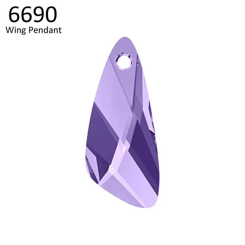 (1 шт.) 100% оригинальные кристаллы Swarovski подвески с крыльями 6690 австрийские бусины