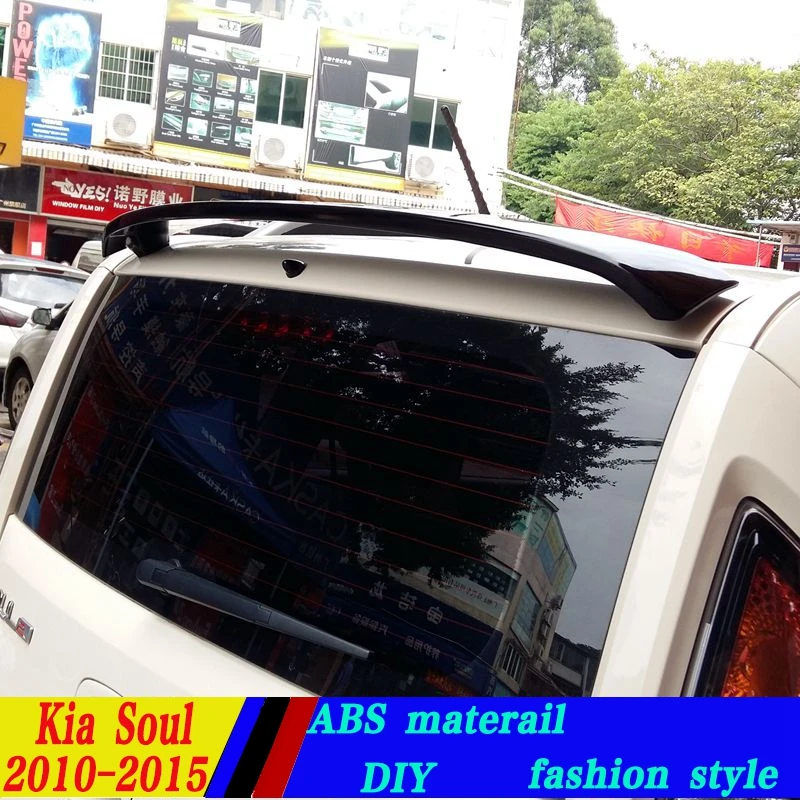 Используется для Kia soul спойлер 2009 2015soul свет Высокое качество ABS Материал заднее