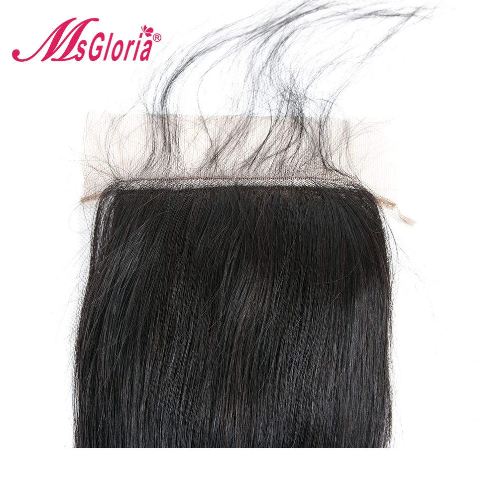 4*4 шелковая основа кружевная застежка для женщин перуанские неповрежденные