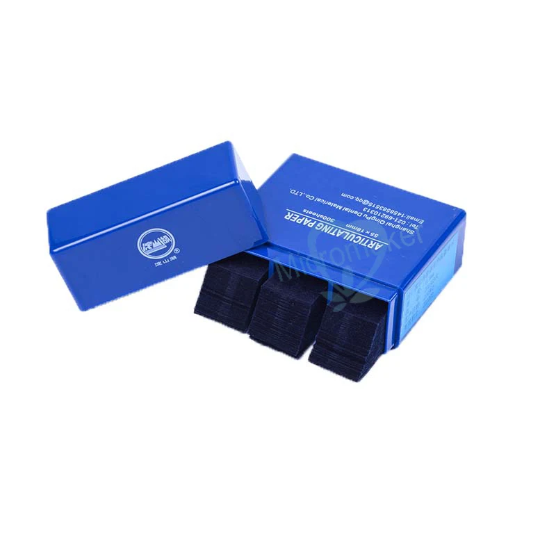 Новый тип стоматологической артикуляционной бумаги стоматологические