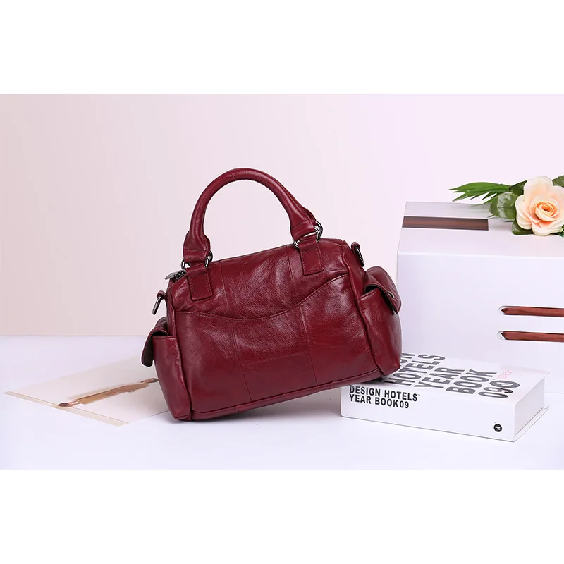 ICEV новые модные 100% натуральные кожаные сумки женские известных брендов из