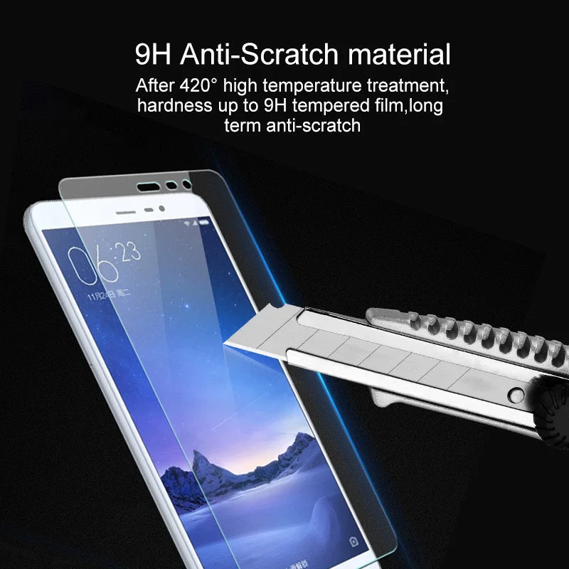 Закаленное стекло для Xiaomi Redmi 5 Plus 5A 4A 4 PRO 4X Mi A1 NOTE Note Global защита экрана защитная