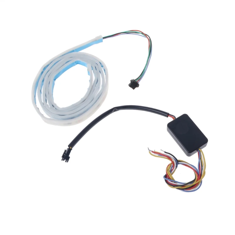 150 см цветная стример Светодиодная лента хвост Стоп сигнал поворота