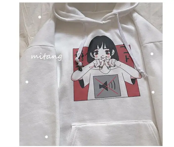 Г. модная Толстовка для женская одежда корейский Ulzzang Harajuku уличная с длинным рукавом толстовки с капюшоном Женский Топ