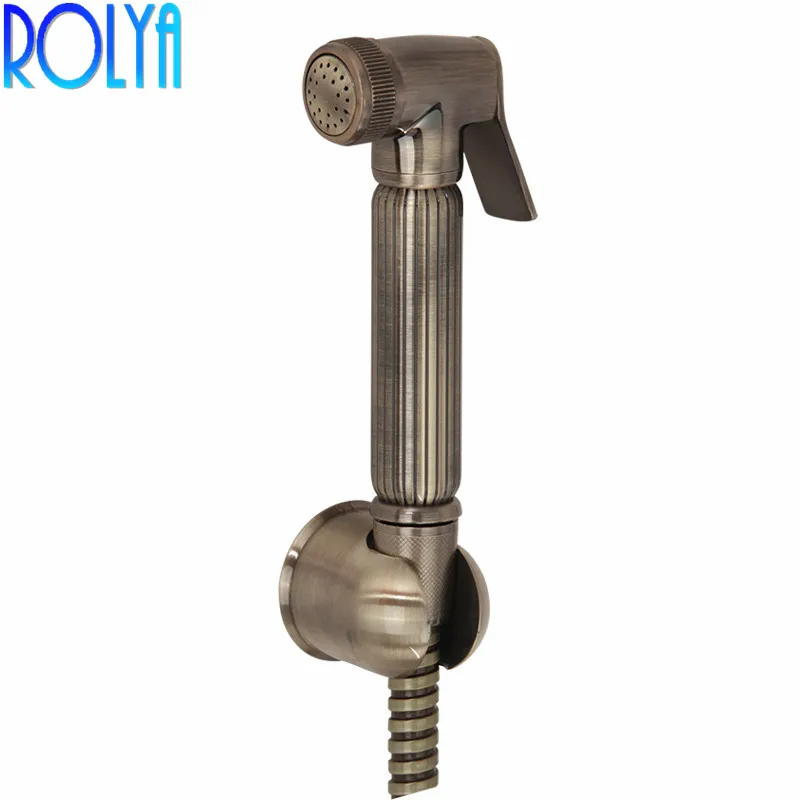 ROLYA Premier античный бронзовый гигиенический Душ Shattaf набор для унитаза Ручной Биде