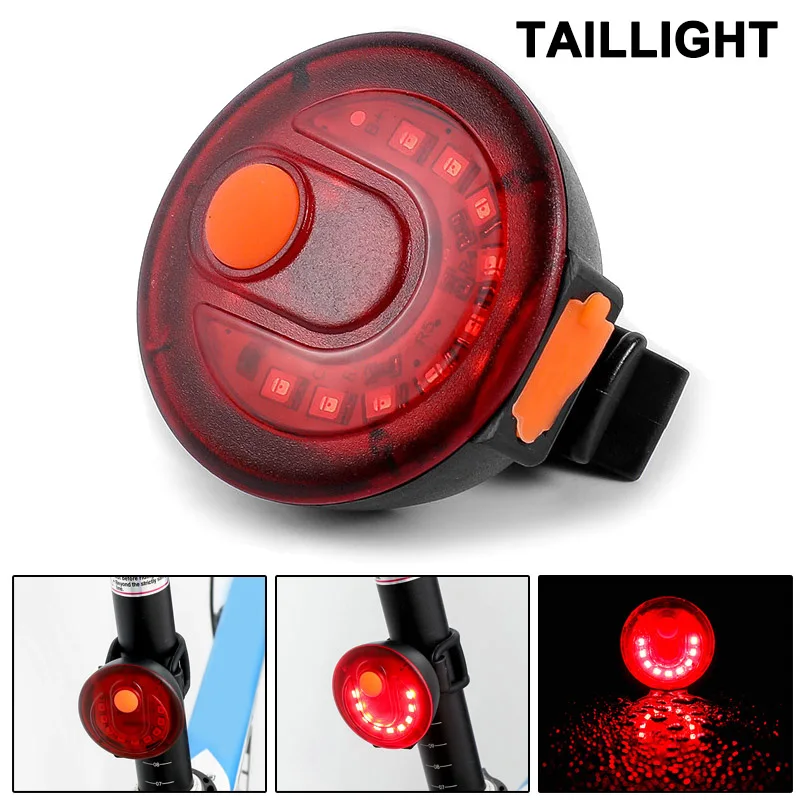 Новый велосипедный задний светильник с зарядкой через usb светодиодный