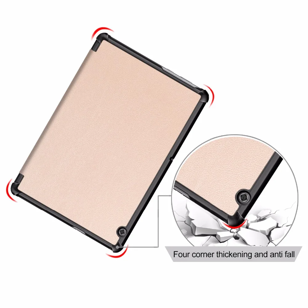 Premium Magnetic PU Leather Flip Foldable Cover Case for Huawei MediaPad T5 10 10.1&quot AGS2-W09/L09/L03/W19 Funda Coque Shell |