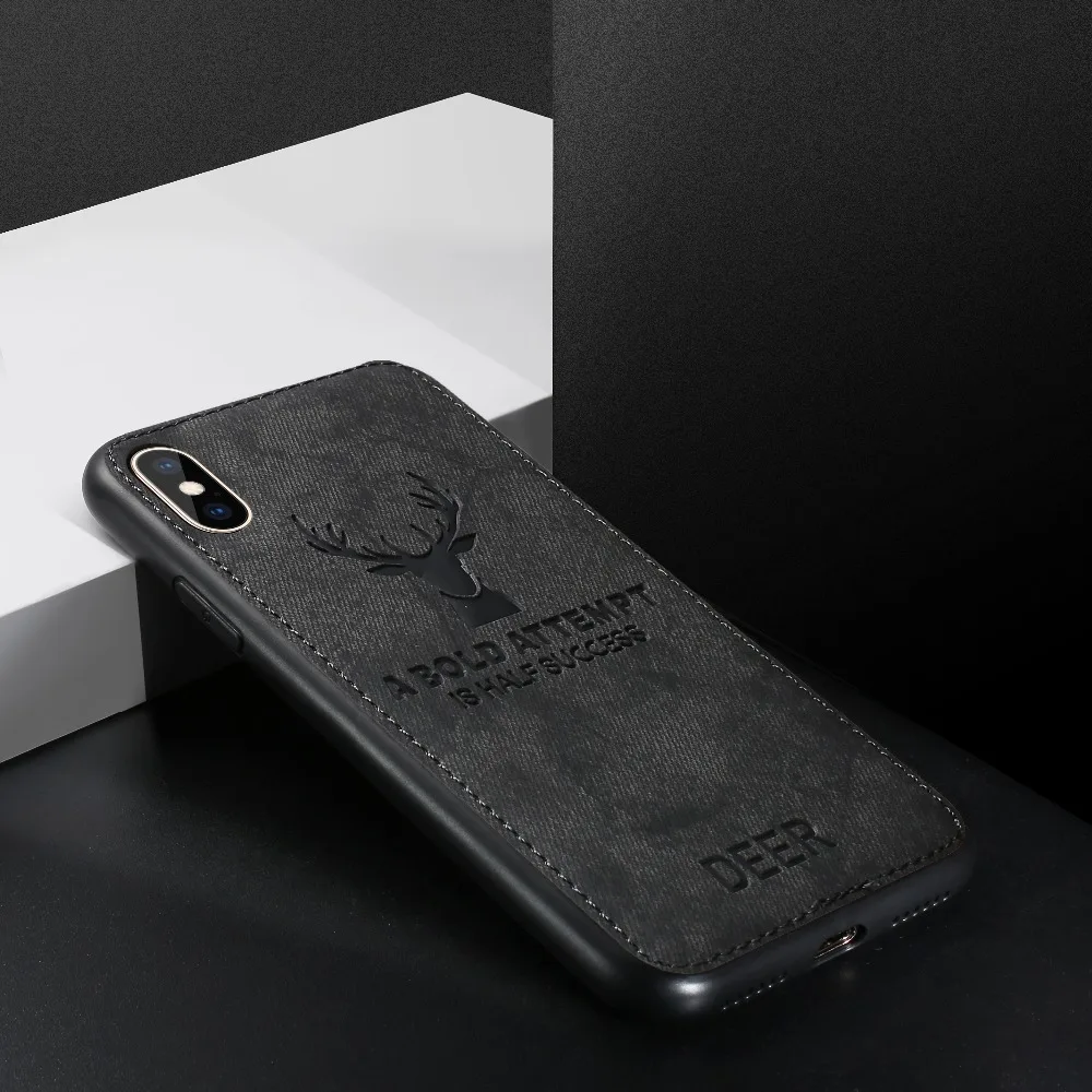 Все включено Чехол для мобильного телефона iPhone X 6 S 7 Plus анти-осенний ТПУ 8 олень