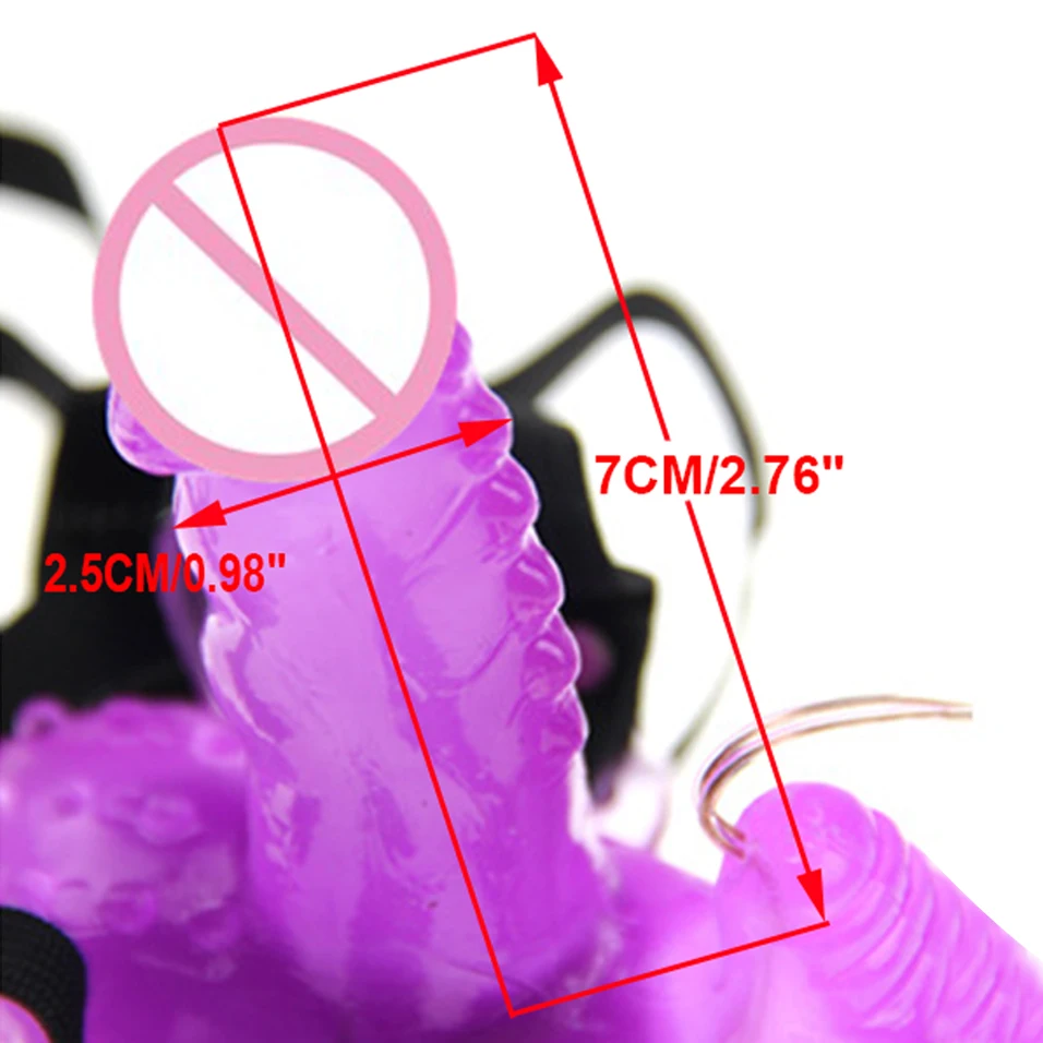 Женский фаллоимитатор бабочка camaTech портативный носимый вибраторы для женщин