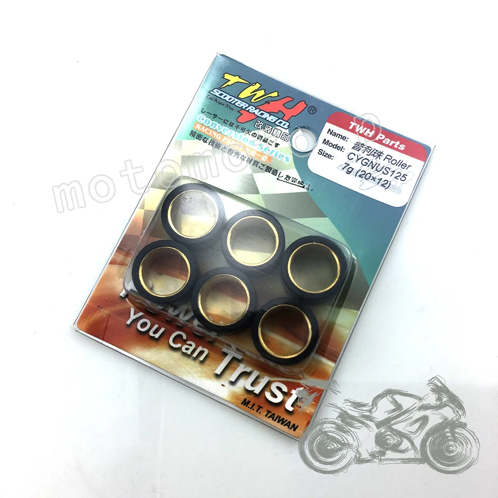 Набор роликовых моторов для скутера TWH bms125 Cygnus Majesty 125/150 Maxster X City Max ZY 125 Velvet150