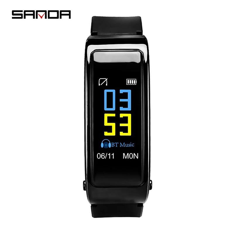 Смарт-часы SANDA мужские спортивные с Bluetooth и цветным экраном | Наручные часы