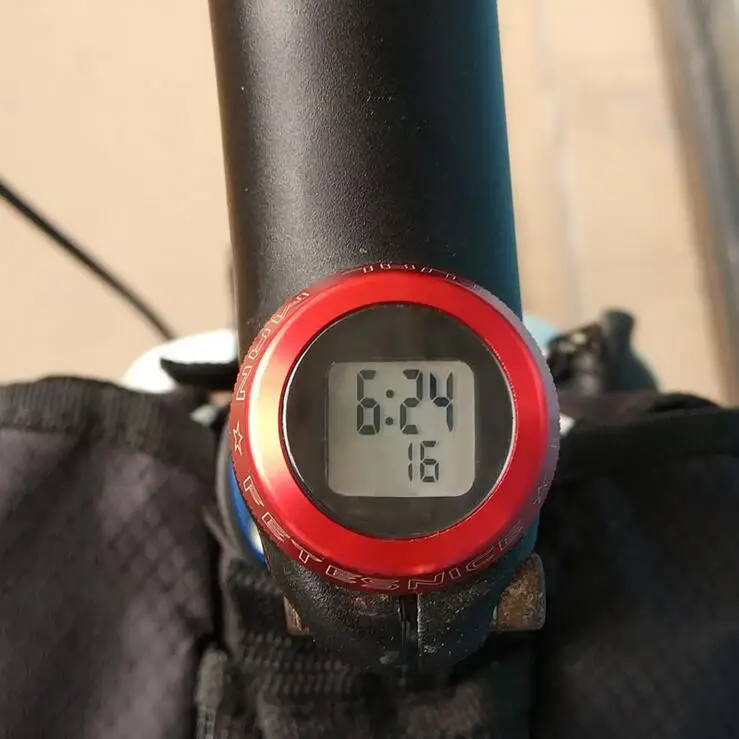 MTB дорожный велосипед гарнитура Стволовые часы компьютер велосипед автомобиль часы Велоспорт головной части гарнитура часов верхняя крышка стволовая крышка