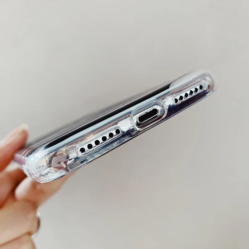 Рождественский снеговик Прозрачный чехол для iphone 7 6s 8 6 Plus X 10 XR мягкий милый XS Max