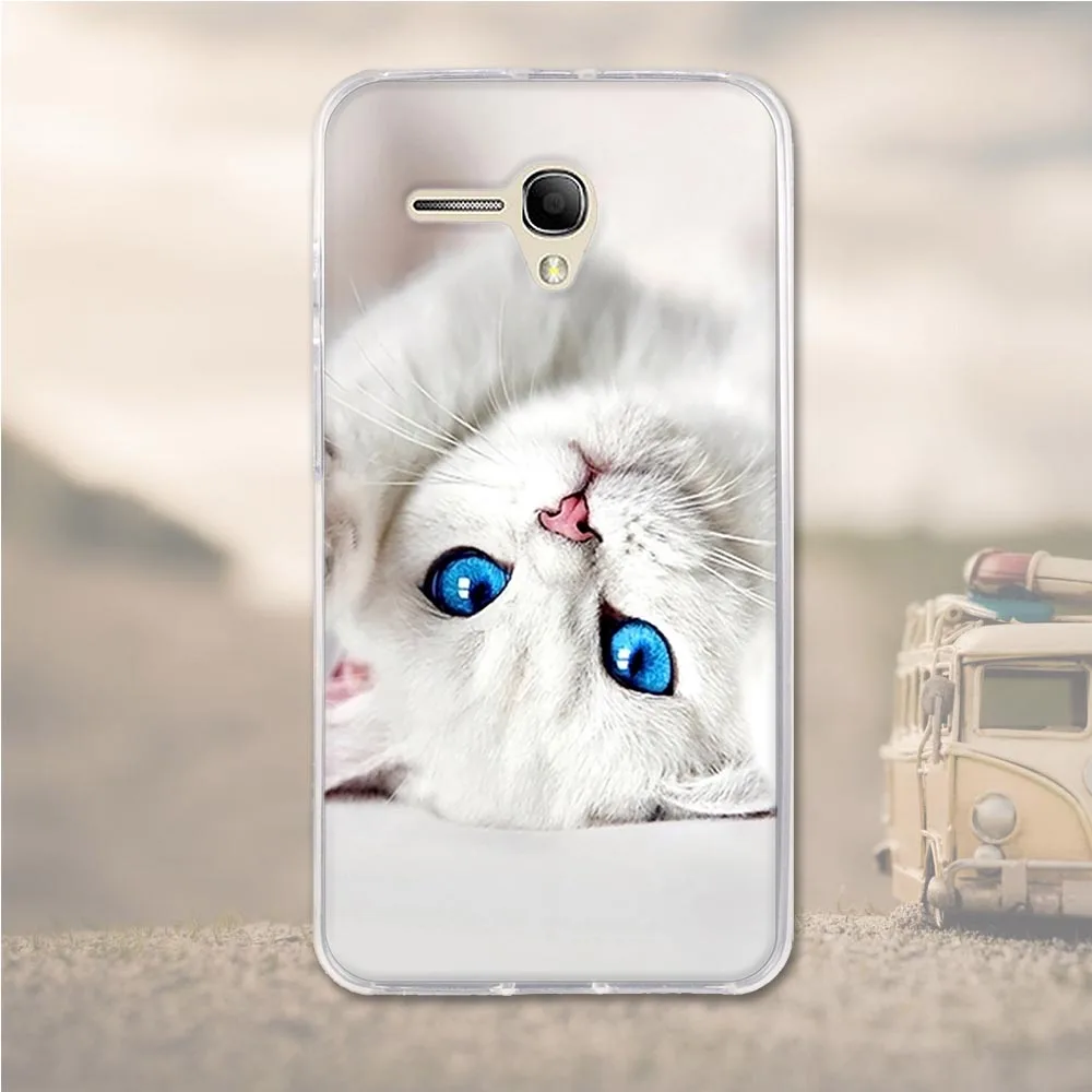 For Alcatel Touch POP 3 5.5&quot Case Soft Silicone 3D Cute Cover for 5025X 5025N 5025E 5025G 5025D Cases Coque | Мобильные телефоны