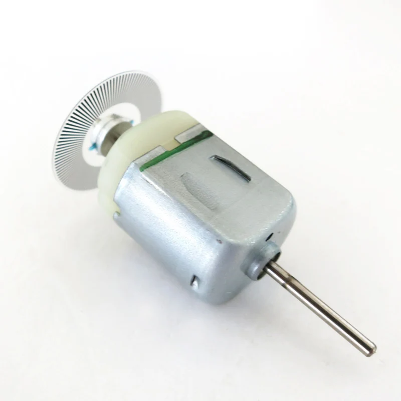 Новый DIY кодер скорости 130 DC 3V -6V 2300rpm Мотор Двойной Вал углеродистая щетка мотор |
