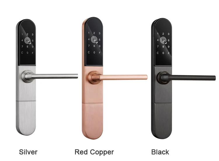 Bluetooth TTlock приложение умный дверной замок RFID цифровой ключ кода для раздвижной стеклянной двери