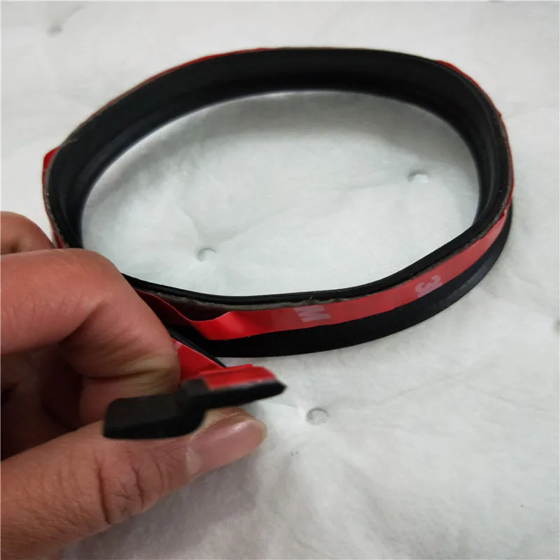 

4M Z Type Rubber Seal Adhesive Sound Insulation Car Style Door Trunk Bumper Strip Weatherstrip Waterproof Trim Auto Accessories