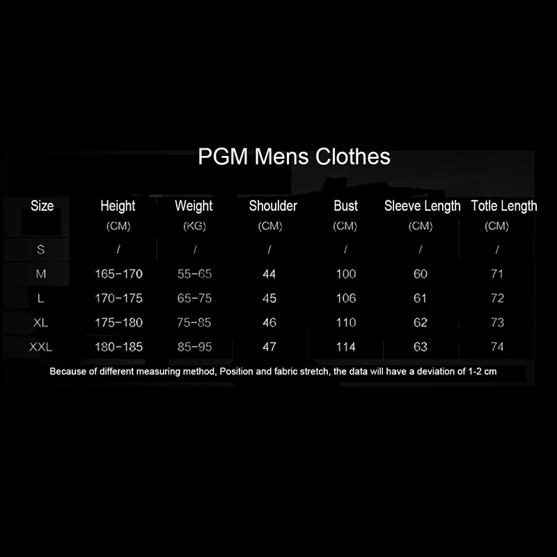 Спорт на открытом воздухе PGM Мужская футболка быстросохнущая Glof рубашка дышащий хлопок Гольф длинный рукав рубашки рубашка для настольного тенниса m-xxl