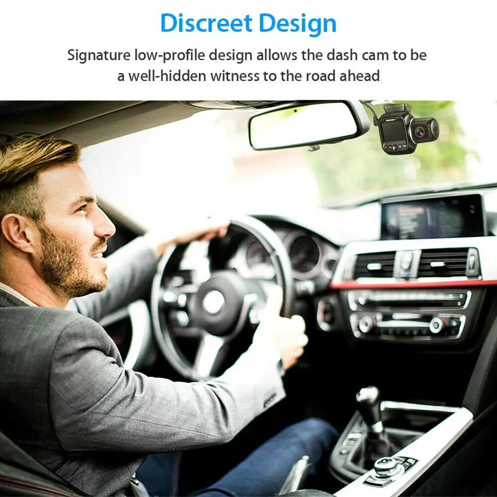 Wonvon M2 двойной объектив Dash Camera1080P 30FPS WiFi Автомобильный видеорегистратор NT96660 2 камеры для Uber Lyft грузовик такси