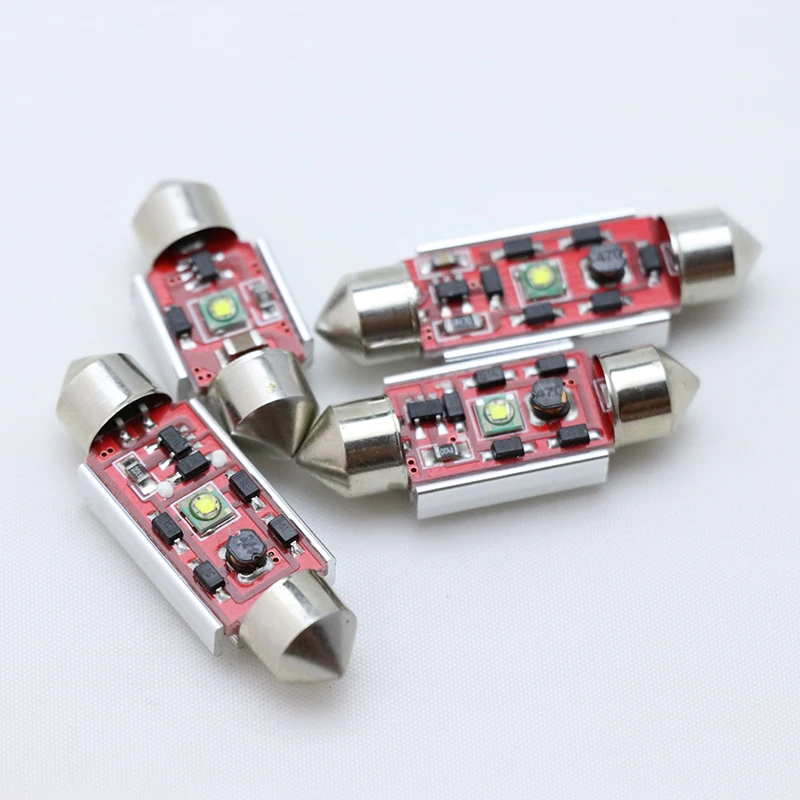 10 шт./лот Автомобильная гирлянда купольная Светодиодная лампа для чтения 31 мм 36 39