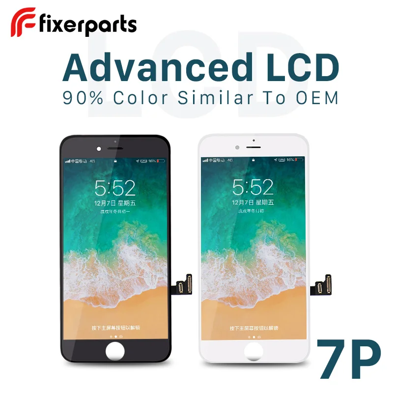 Fixerparts 1 шт. Улучшенный для iphone 7 P дисплей сенсорный экран дигитайзер замена Pantalla