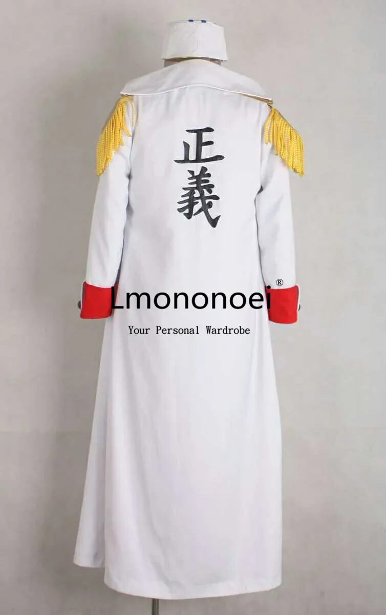 Лмононоеи костюм косплея Сакадзуки Красный Пес одним куском с одеждой и шляпой на.