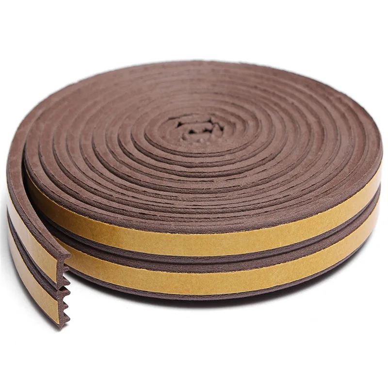 Самоклеющаяся лента для уплотнения окон и дверей силиконовый СКЭПТ ПВХ 2 5 м