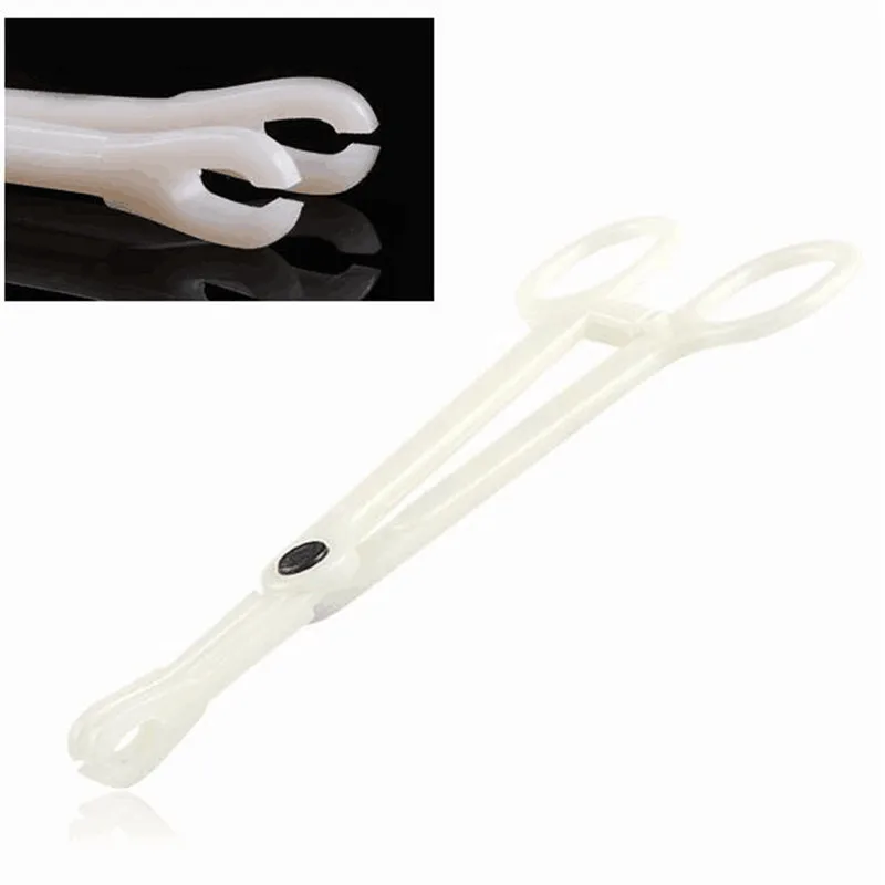 Одноразовые щипцы с прорезями для пупка 10 шт. зажим плоскогубцы татуировки