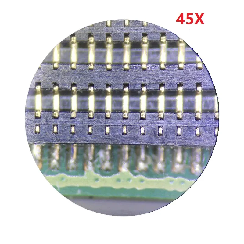 7X-45X Тринокулярный стереомикроскоп z+ 13MP HDMI VGA промышленный микроскоп камера+ 56 светодиодный свет+ стрелы большого размера