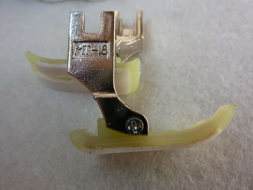 Стандартная Лапка специально для кожаных тканей пластиковая лапка с