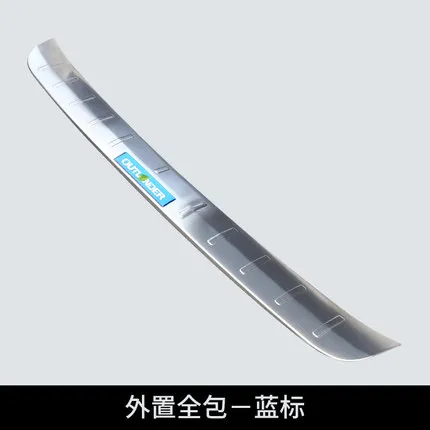 Автозапчасти Нержавеющая сталь внешний задний бампер протектор Подоконник