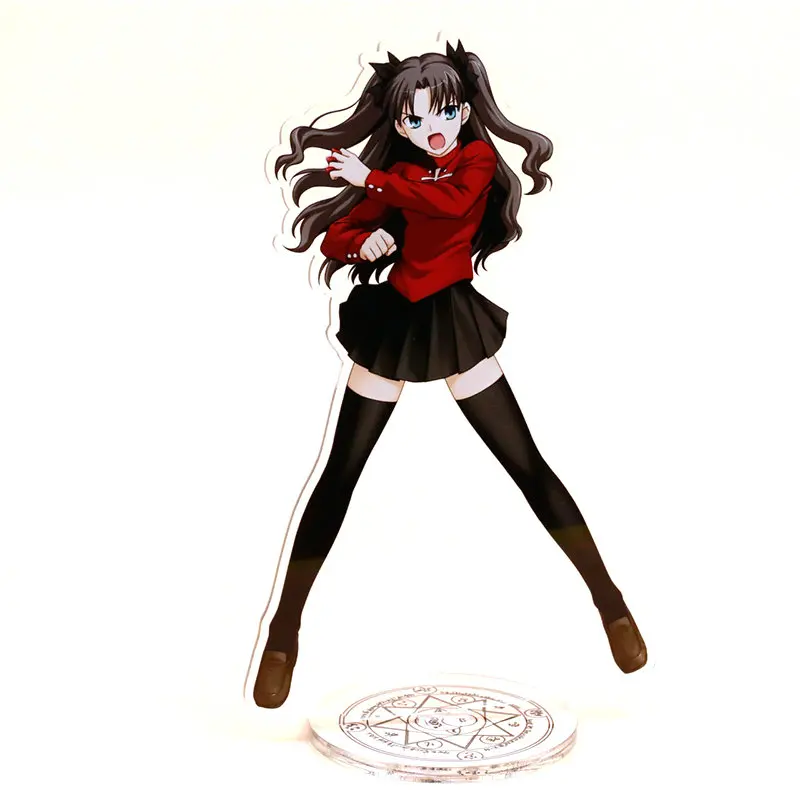Аниме игрушка Fate Stay Night двусторонняя пластиковая фигурка высококачественная