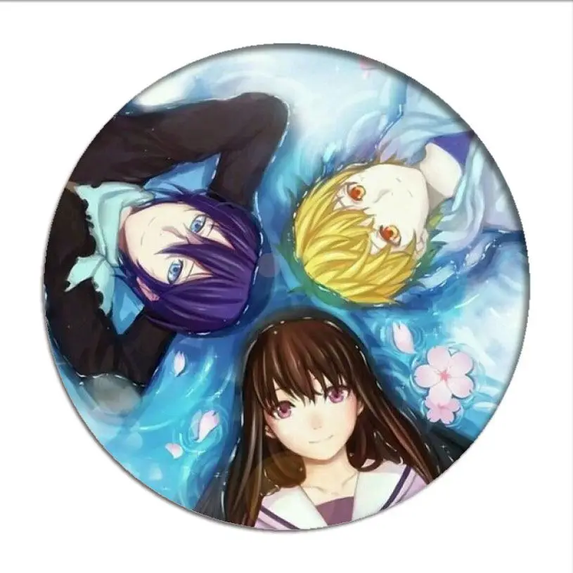 Fashion Anime Noragami Yukine Cosplay Badge Aragoto Yato Brooch Pins Iki Hiyori Collection Badges for Backpacks |