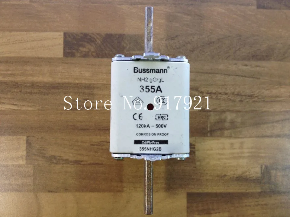 

Предохранитель [ZOB] для США Bussmann NH2 gG/gL 355NHG2B 355A 500V, оригинальный предохранитель-2 шт./лот