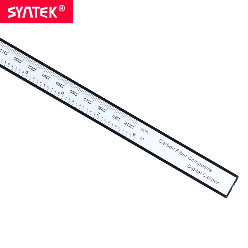 Syntek 200 мм (8 дюймов) ЖК-дисплей цифровых электронных углеродного волокна