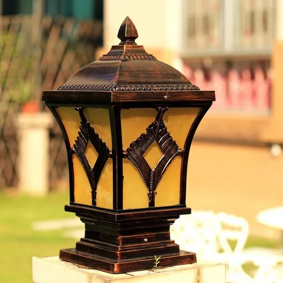 Европейский современный Ретро садовый ландшафтный светильник