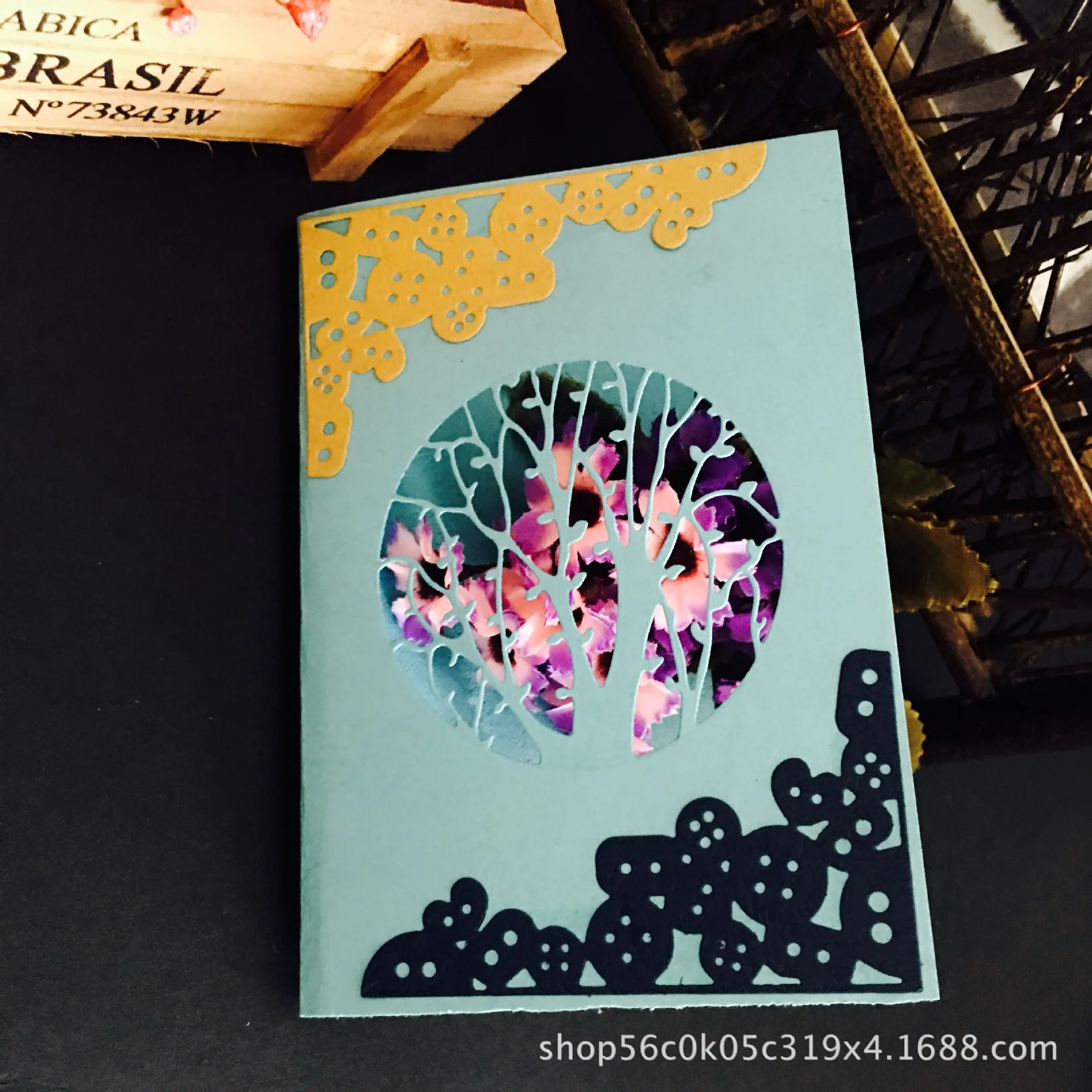Leaves cover Metal Cutting Dies For Scrapbooking Die Cut DIY Paper Cards Craft Snijmal En Embossing Tools | Дом и сад