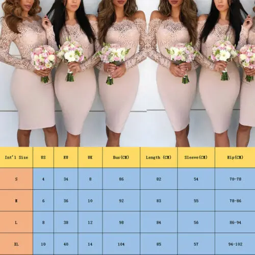 Damen Sexy Spitzenkleid Abendkleid Hochzeit Partykleid Minikleid Cocktailkleider вечернее платье с одним плечом |