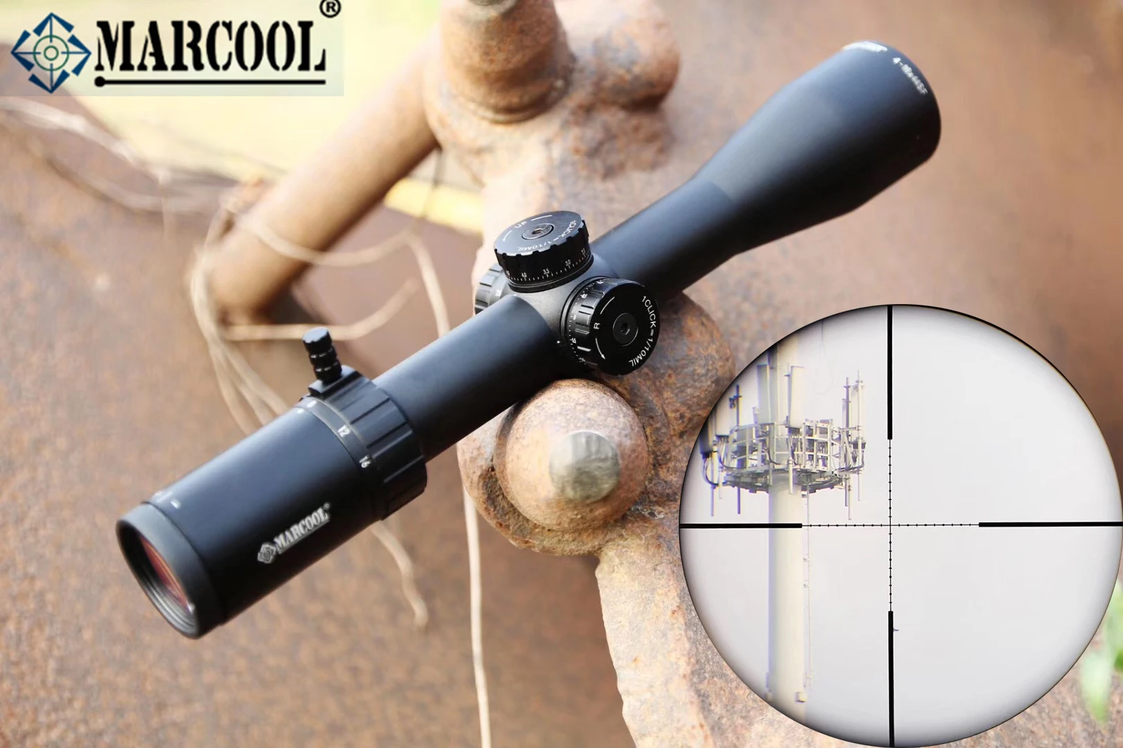 Riflescope MARCOOL 4-16x44SF Hunting Optics HD Optical Aim Collimator Air Rifle Sight Pneumatics Weapon Rifle Scope For Hunting