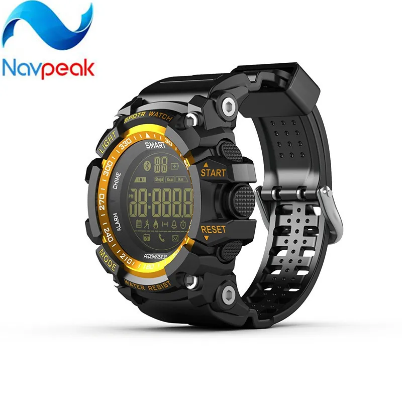 30 шт./лот цифровой Фитнес SmartWatch Водонепроницаемый IP67 SMS уведомлений шагомер для iOS