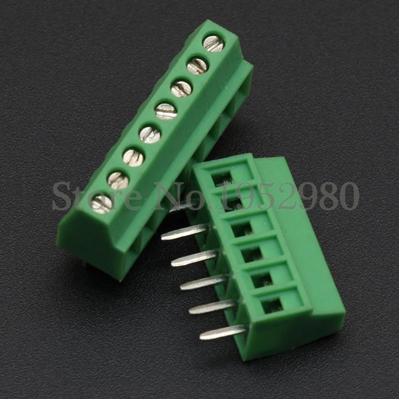 50 шт. 2 54 мм PCB Универсальный винт клеммные колодки коннектор KF128 2/3/4/5/6/7/8/9/10-12
