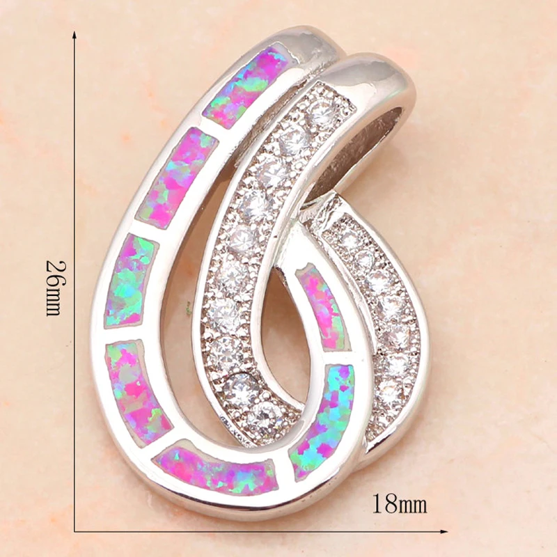 S шок дизайн Юбилей подарок Классический Белый огненный опал Красивые ювелирные