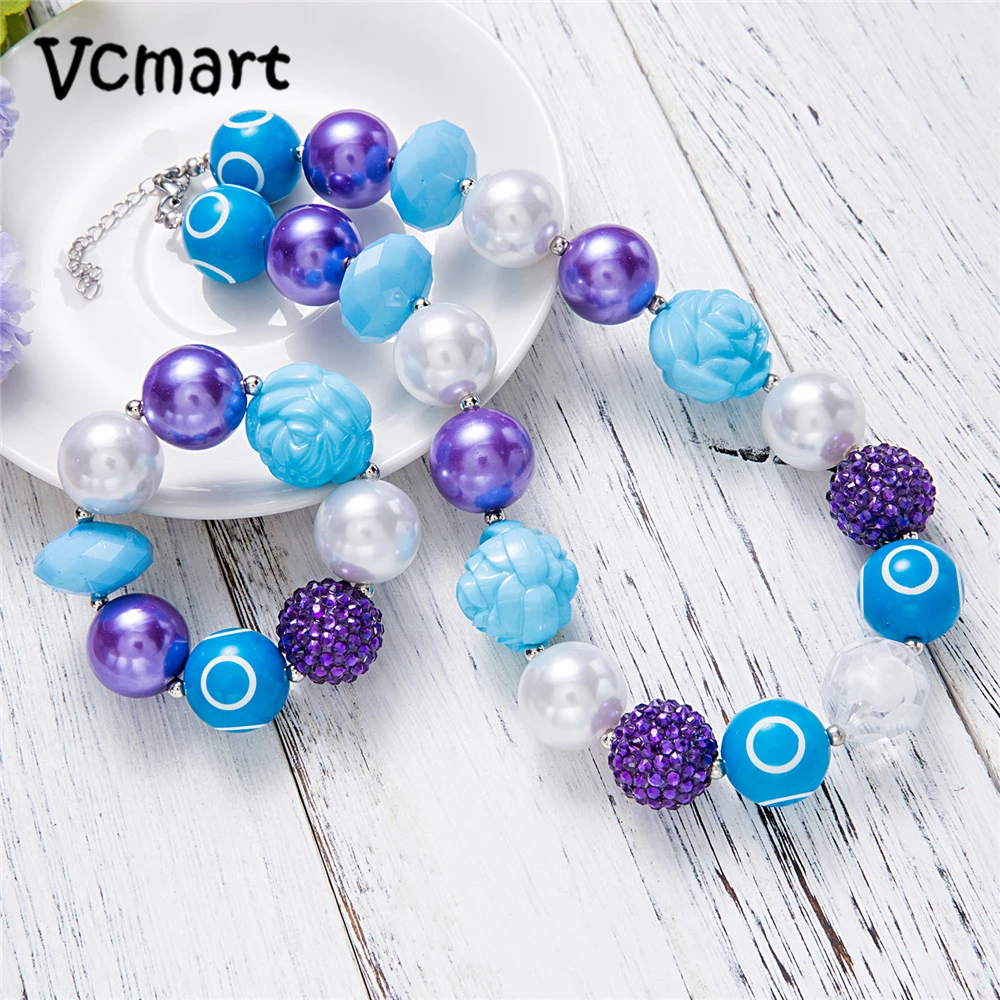 Vcmart 2018 Новинка 2 комплекта фиолетовые маленькие рыцарские массивные бусы