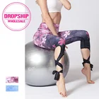 Штаны для фитнеса и йоги Sweet Flower, спортивные тренировочные леггинсы для тренажерного зала, женские колготки на бретельках с высокой талией и принтом, бег, контроль живота