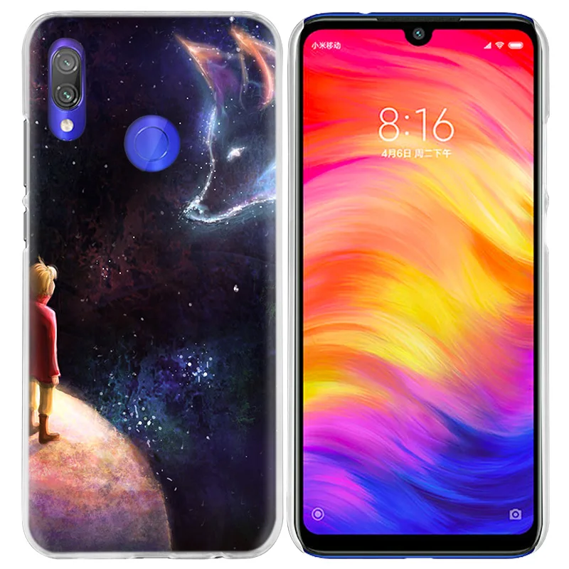 Чехол с лисой Маленького принца для Xiao mi Red mi Go Note 7 6 6A Pro S2 5 5A 4X mi A1 A2 9 mi x 3 5G 8 lite Play F1 жесткий чехол для телефона из ПК